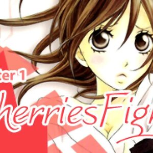 Cherries fight manga cover