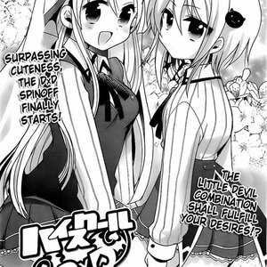High-school dxd: ashia & koneko himitsu no keiyaku!? manga cover