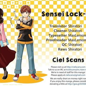 Sensei lock on! manga cover